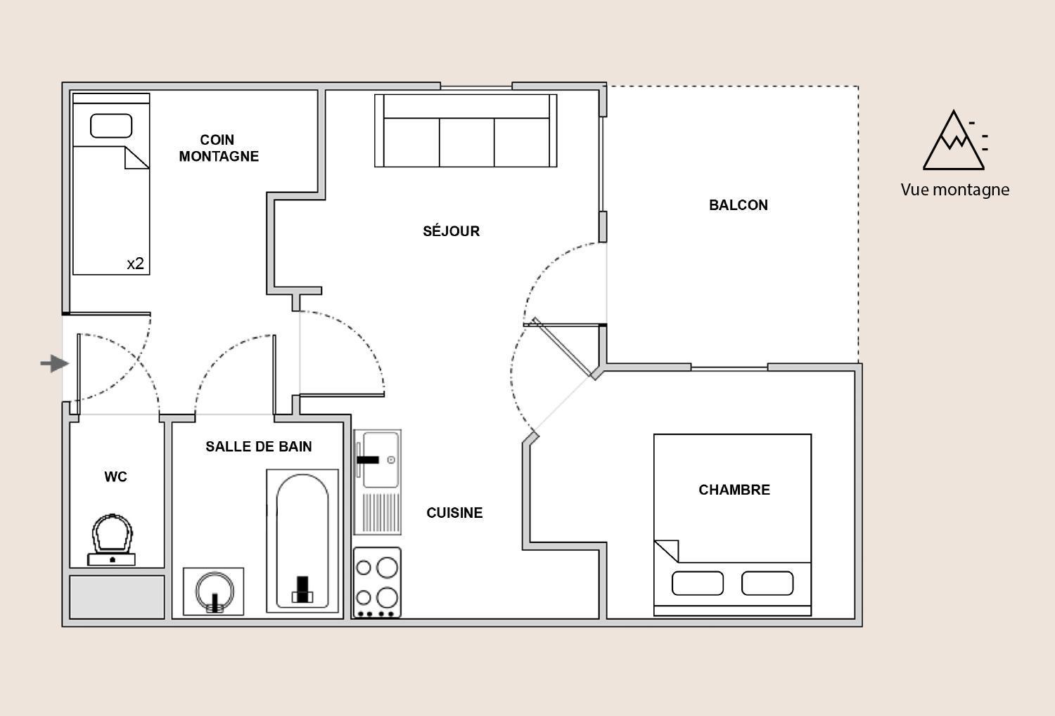 Cozyloge, Orelle & Les 3 Vallees Luaran gambar